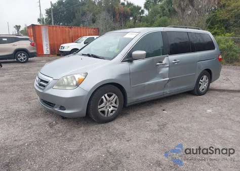 2007 Honda Odyssey Ex from USA, damaged, VIN 5FNRL384X7B145002